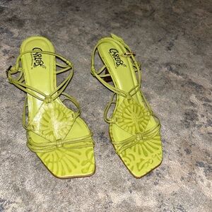 Carlos by Carlos Santana Lime Green Sandals